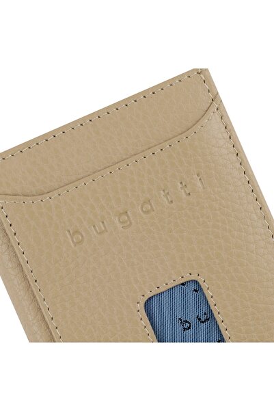 BUGATTI Secure Slim Geldbörse RFID Schutz Leder 8 cm