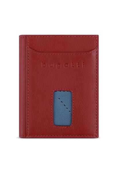 BUGATTI 8 cm RFID Schutz Leder Slim Geldbörse - Safe