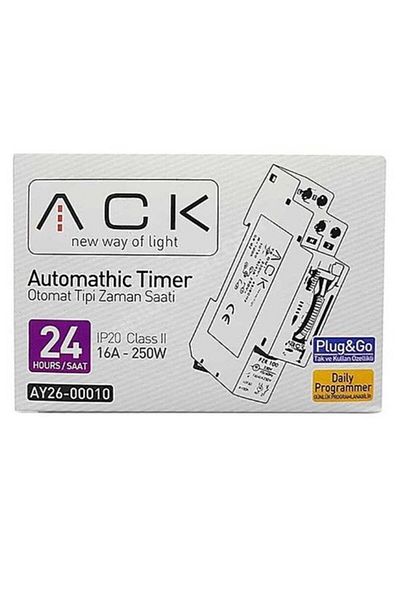 ACK W Auto Type Mechanical Time Watch 16A-250W