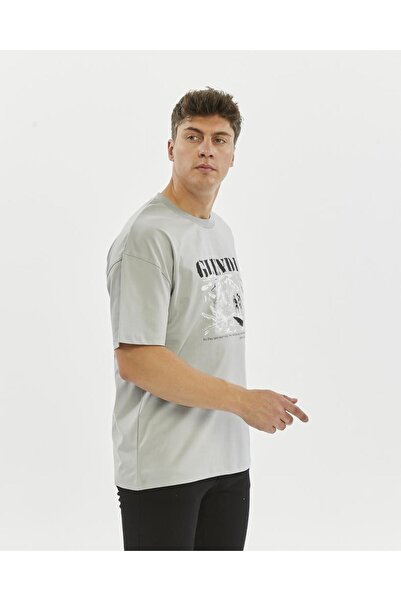 Rey Polo Glendi Oversize Printed T-Shirt