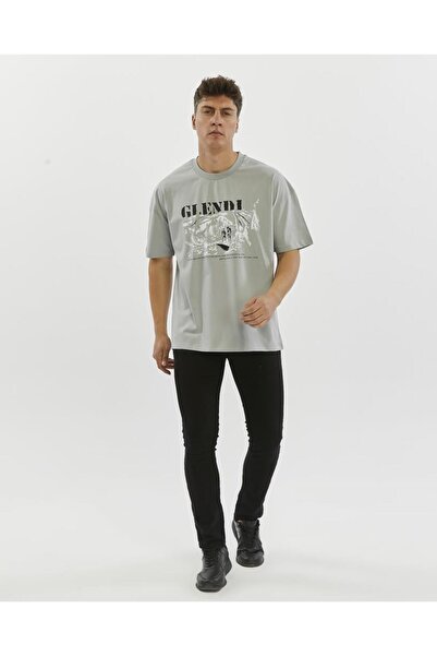 Rey Polo Glendi Oversize Printed T-Shirt