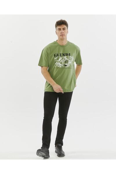 Rey Polo Glendi Oversize Printed T-Shirt