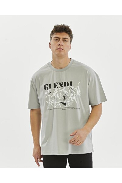 Rey Polo Glendi Oversize Printed T-Shirt