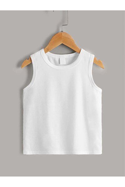 MADALİNA Boy 95% Cotton Gray Navy Blue White 3-Piece Undershirt