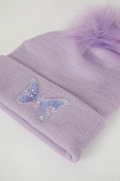 DeFacto Girl's Beanie with Pompom - A5693a823wn