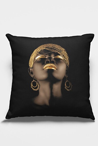 Lizia Home Арабска момиче Премиум плат Конски косми Тапицерия Декоративна двустранна калъфка за възглавница 43x43cm Krl272