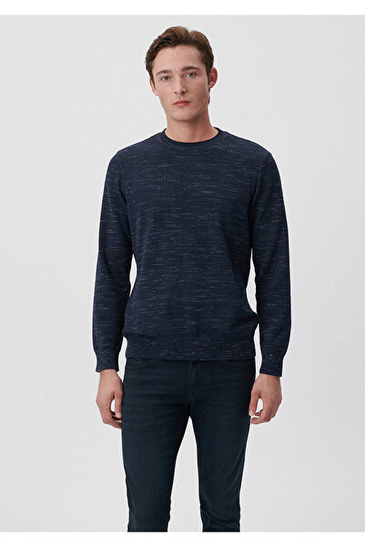 Mavi Bisiklet Yaka Lacivert Kazak Slim Fit / Dar Kesim 0710128-70490