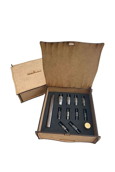 DERİONLİNE HOBBY 1mm-10mm PADAVA ZIMBA(PUNCH) ΣΕΤ ΔΕΡΜΑΤΙΝΑ ΕΡΓΑΛΕΙΑ ΧΕΡΙΟΥ