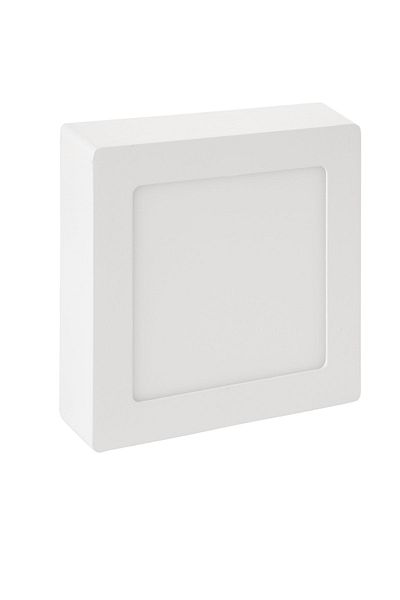 Begüsa Slim Led Panel 12w Square Surface Mounted White 6500 K
