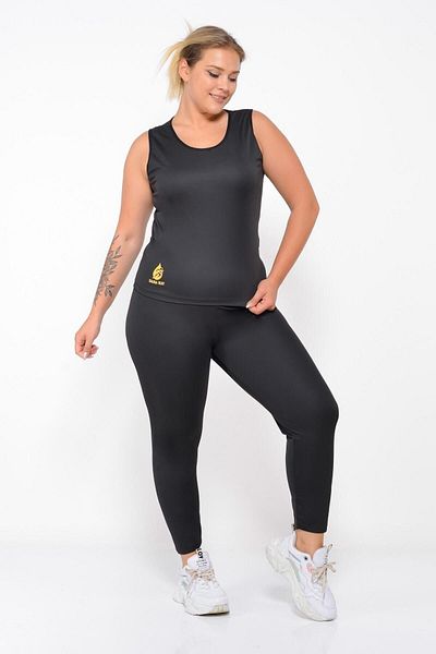 SAUNA SUIT Unisex Thermal Athlete Tights