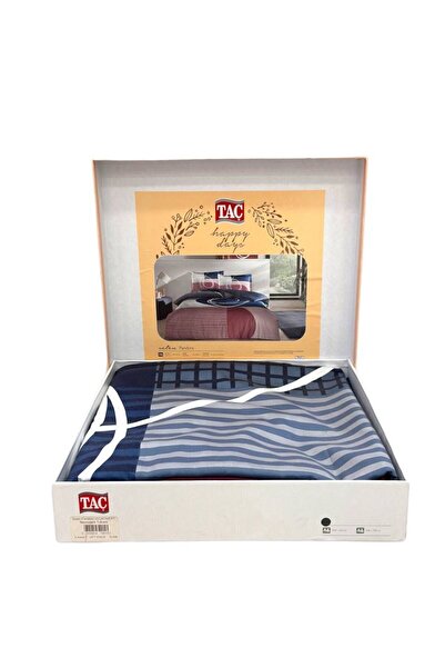 Taç Tac Saten Cift Kişilik Nevresim Takımı Pandora