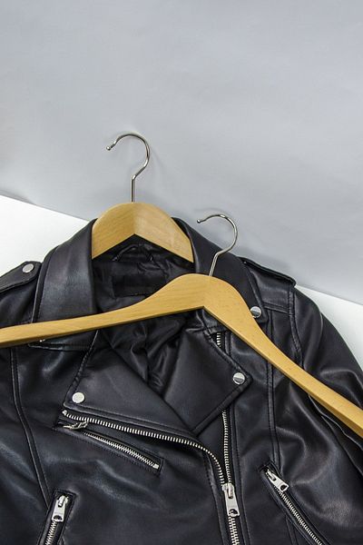 NYN 2 Pieces Natural Color Wooden Suit and Jacket Hanger