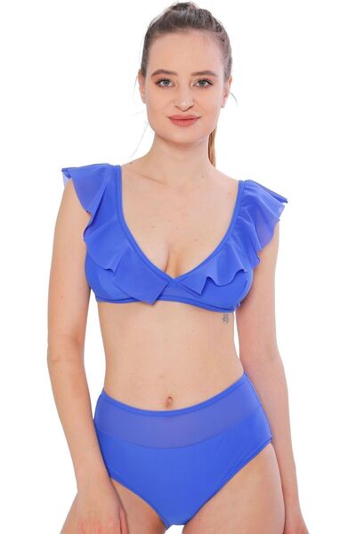 Argisa Flat Ruffle High Waist New Bikini 5029 Saks