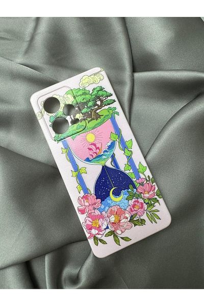 kalimera حافظة شفافة ممتازة مطبوعة بتصميم متوافق مع هاتف Xiaomi Redmi Note 12 Pro 5G