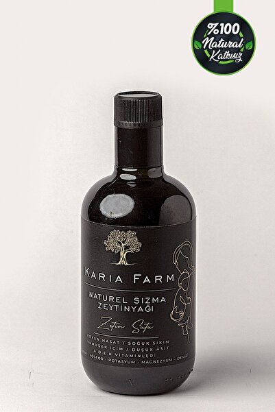 Kariafarm Anne Bebek Serisi 500ml Soğuk Sıkım Genç Zeytinyağı Doğal Üretim %1...