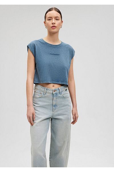 Mavi T-Shirt Blue Crop T-Shirt Crop / Short Cut1612502-70789
