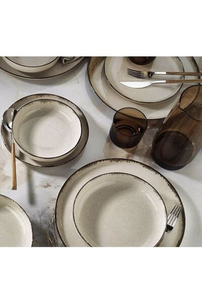 PEARL Kütahya Porselen 24 Parça Tarçın