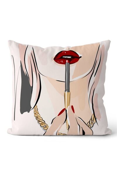 EVPANYA Çift Taraflı Kırlent Kılıfı Kod: Kir3479