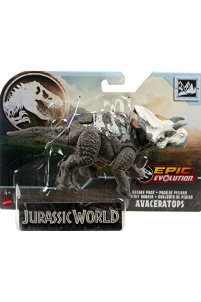 mattel Jurassic World Epic Evolution Danger Pack Tehlikeli Dinazor Avaceratops