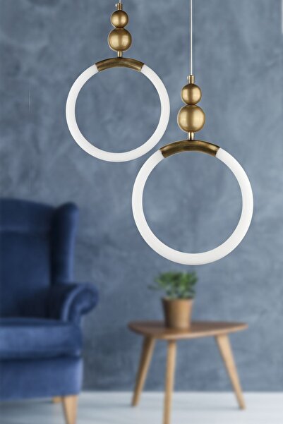 Begüsa Boncuk 2.li Ledli Avize Eskitme