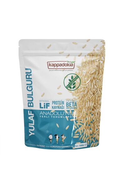 KAPPADOKİA Glutensiz Tam Yulaf Bulguru 1000 gr