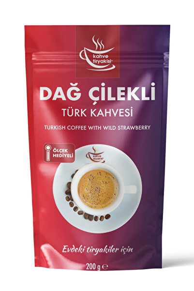 Kahve Tiryakisi Dağ Çilekli Türk Kahvesi 200 gr