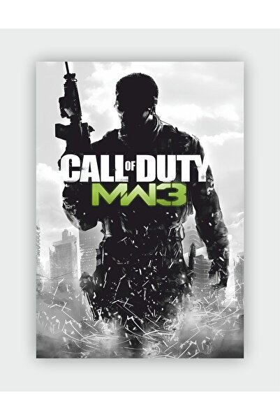 fırsatlar diyarı Call Of Duty Modern Warfare 3 Game Oyun Posteri Kalın Kağıt - Çerçevesiz
