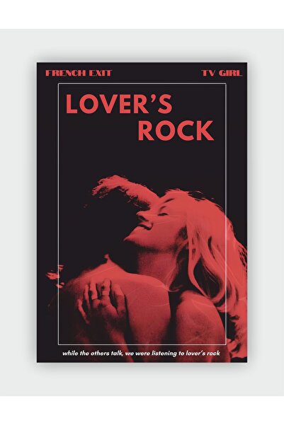 fırsatlar diyarı French Exit - Tv Girl Lover's Rock Müzik Duvar Posteri - Kalın Kağıt - Çerçevesiz