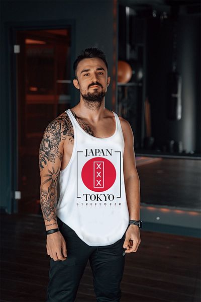 Freeyez Tokio Gym Fitness Tank Top Athlete