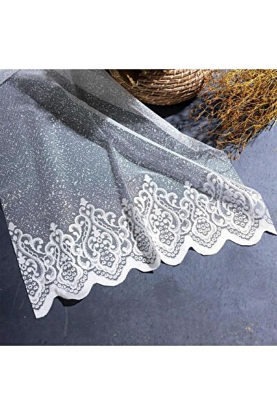 Evdepo Home Ready to Use Regular Pleat Tulle Curtain Single Wing