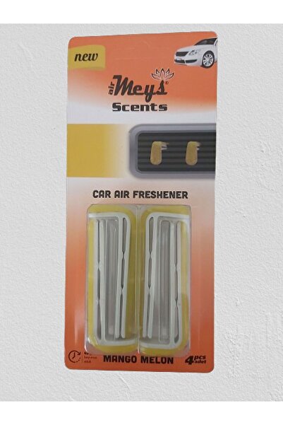 Genel Markalar Araba Klima Petek Kokusu Mango Kavun 1 Paket (4 Adet) Oto Hava...