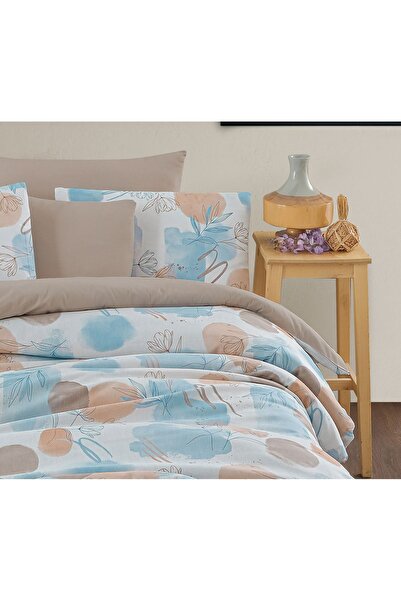 MyStory Home Комплект еластична завивка за единично спално бельо Magnolia