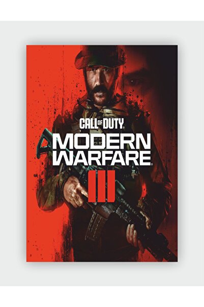 fırsatlar diyarı Call Of Duty Modern Warfare 3 Game Oyun Posteri Kalın Kağıt ...