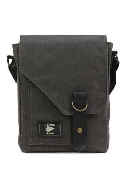 Old Cotton Cargo 7059 S Pretty Waterproof Fabric Umăr - Mini Laptop - Geantă Messenger