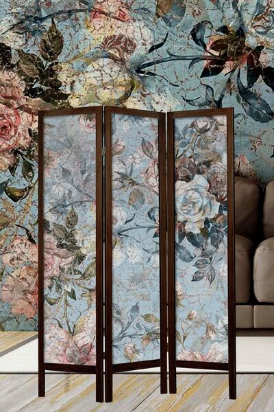 Modacanvas Masif Ahşap Paravan