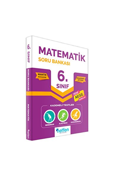Netfen Yayınları 6. Sınıf Matematik Soru Bankası