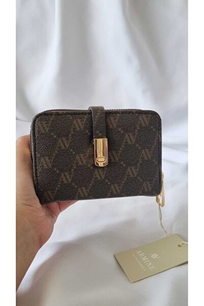 Armine ARMİNE C 01  ÇANTA KAHVE NOKTALI