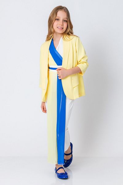 incity Girl's Open Front Blazer Jacket