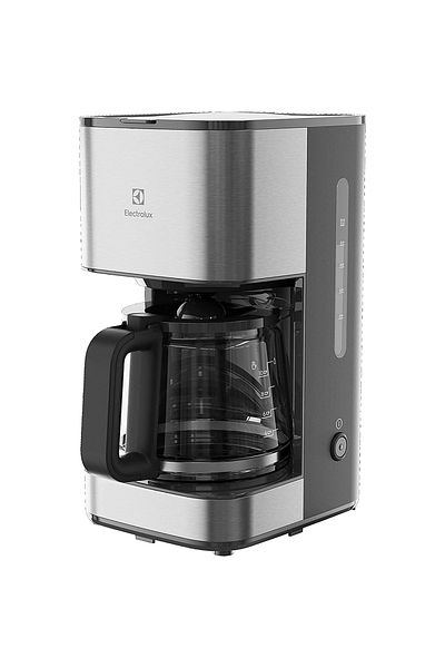 Electrolux Create 3 Series E3CM1-3ST - Water Level Indicator and Anti-Drip Filter Coffee Machine
