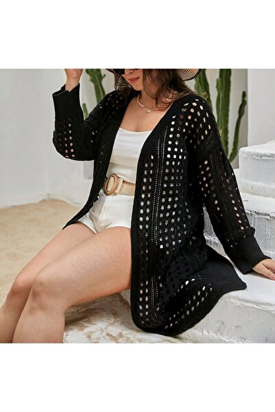 ÇILDIR ÖRME oversize knitwear cardigan