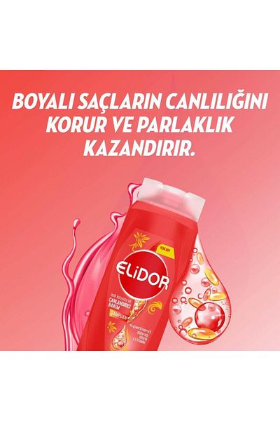 Elidor Buy 4 Get 3 Elidor Shampoo Color Preserving Revitalizing 400 Ml, Cotton Gift
