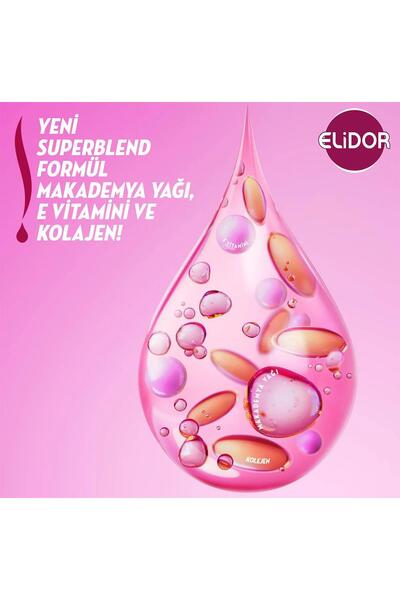 Elidor 4 AL 3 ÖDE Elidor Şampuan Güçlü ve Parlak 400 ml, Pamuk Hediyeli