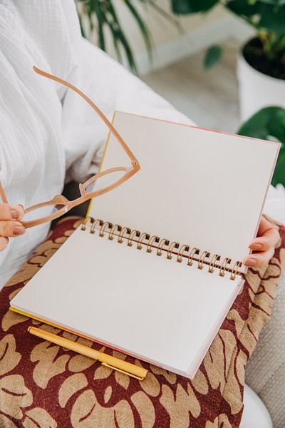 Yaris Note Abstract Patterned A5 Spiral Unlined Hard Cover Notebook - School Notebook - Diary - Office Notebook