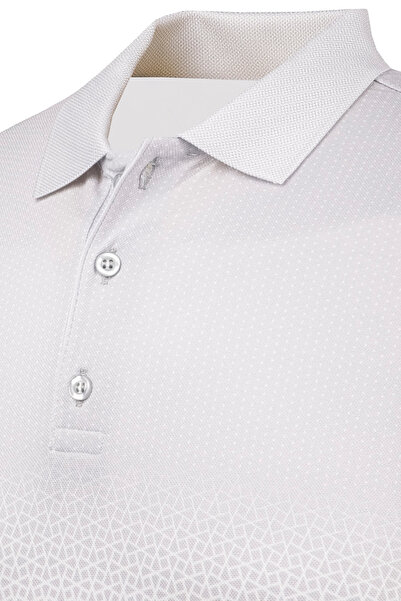 Çizgi Triko Men's Polo Neck Buttoned T-Shirt Regular Fit