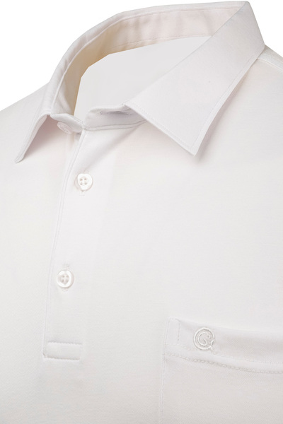 Çizgi Triko Ανδρικό πουκάμισο με γιακά βαμβακερό μερσεριζέ μπλουζάκι με τσέπες με κουμπιά Classic Fit - 4910