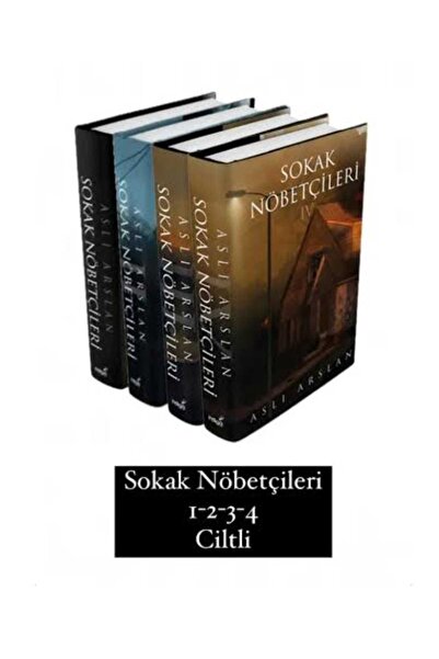 İndigo Kitap SOKAK NÖBETÇİLERİ 4 KİTAP SET (CİLTLİ)*
