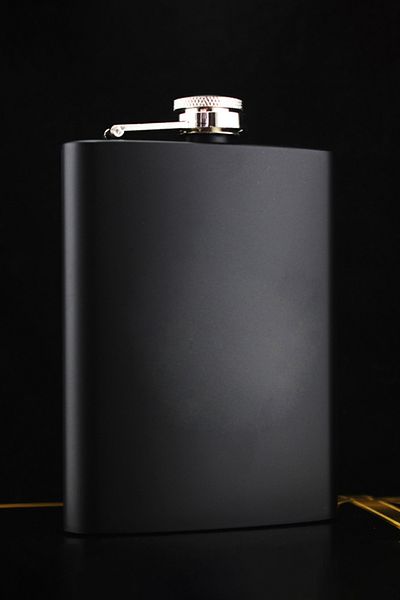 Weather Forecast Steel Matte Black 7 Oz 240 ml Beverage Flask Py77sy