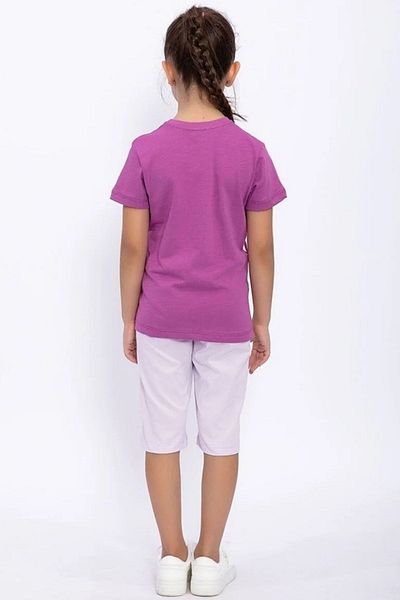 U.S. Polo Assn. Set de pijamale pentru fetiță cu mânecă scurtă Us Polo Assn
