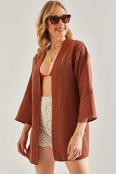 Bianco Lucci Kimono de bază pentru femei