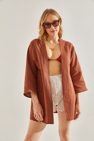 Bianco Lucci Kimono de bază pentru femei